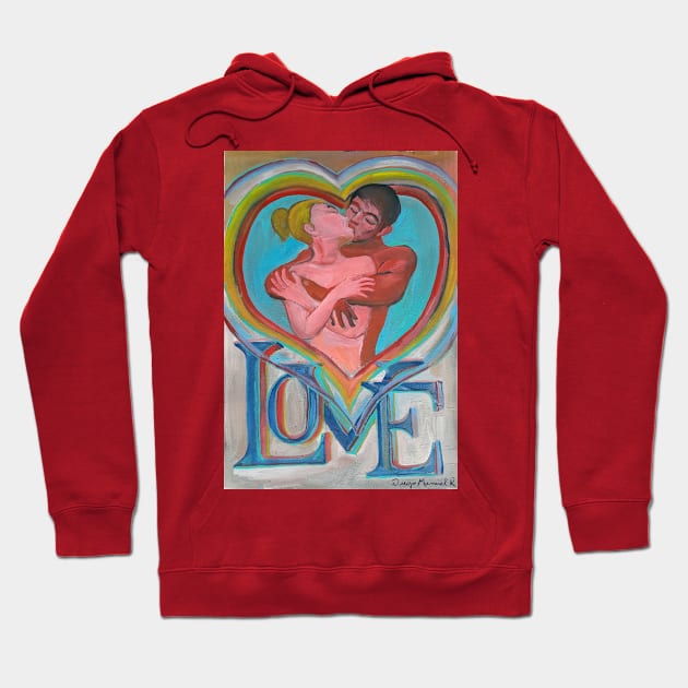 Love 9 Hoodie by diegomanuel